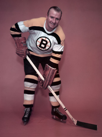 Bill Quackenbush Boston Bruins 1955