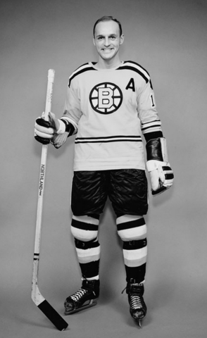 Doug Mohns Boston Bruins 1962