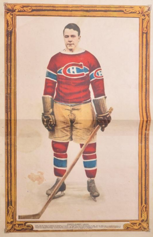 Joseph Albert Leduc La Presse Hockey Photo January 28, 1928