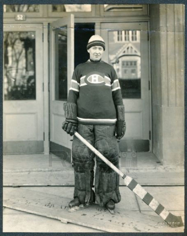 Georges Vézina Montreal Canadiens 1925