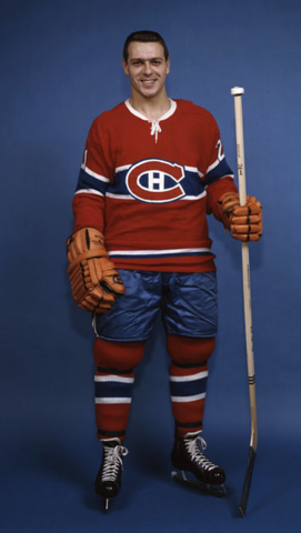 Gilles Tremblay Montreal Canadiens 1962