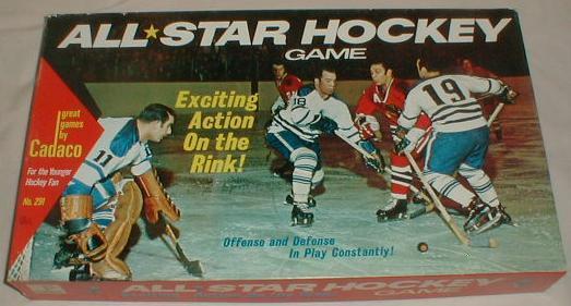 Hockey Game 1960s 3 Cadaco