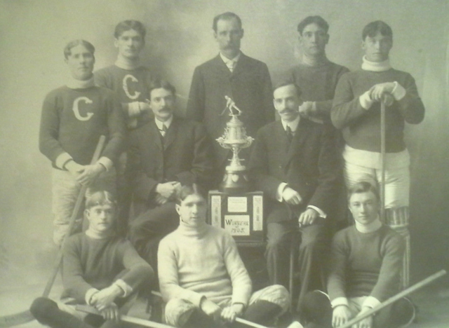 Parry Sound Hockey Club Excelsior Cup Champions 1905