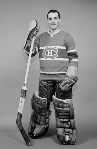 Jacques Plante Montreal Canadiens 1959