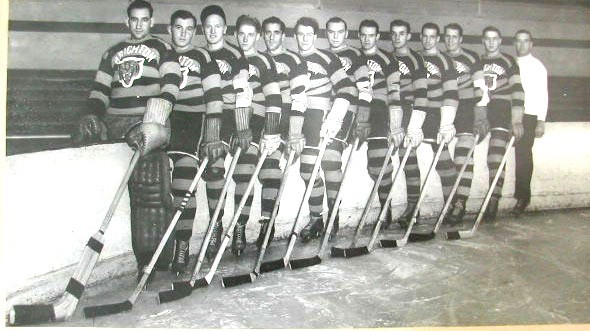 Brighton Tigers Team Photo - British National League 1937