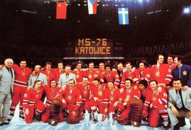 Czechoslovakia National Team World Ice Hockey Champions 1976