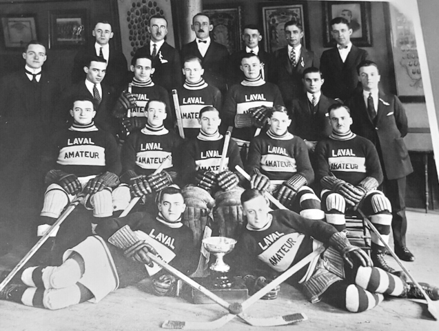 Club de Hockey Laval Amateur Ligue Quebec Champions 1925