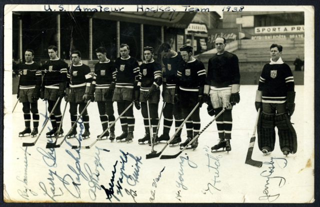 United States Men's National Ice Hockey Team 1938