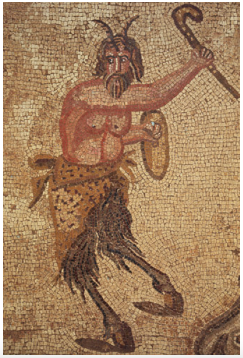 Pan God with Field Hockey Stick - circa 3rd century AD | HockeyGods