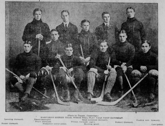 Harvard University Hockey Team, 1901–02