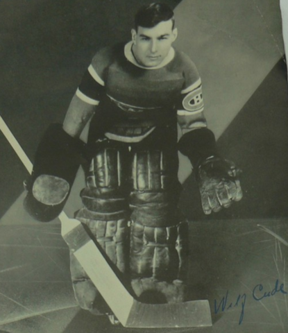 Wilf Cude Montreal Canadiens 1938