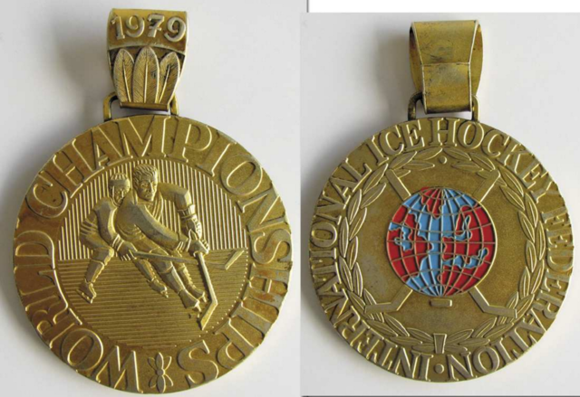 1979 World Ice Hockey Championships Gold Medal