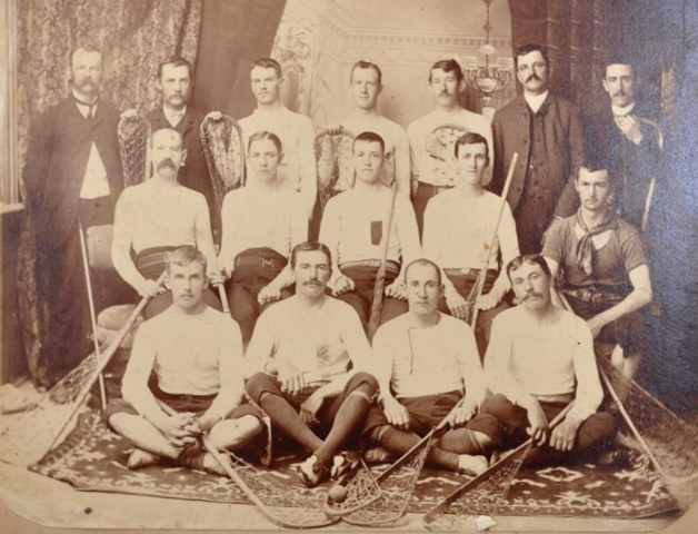 Richmond Hill "Young Canadians" Lacrosse Team 1885