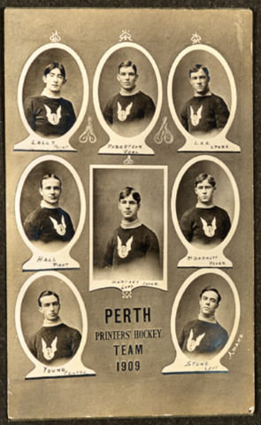 Perth Printers' Hockey Team 1909