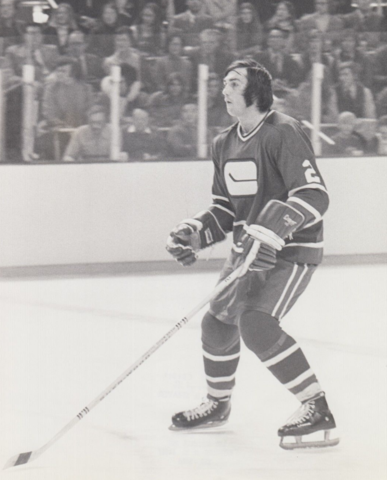 Jocelyn Guevremont Vancouver Canucks Defensman 1972