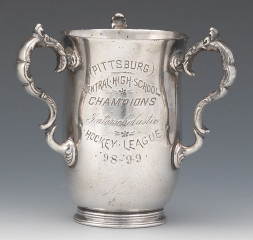 Oldest Known Example of Pittsburgh Hockey Trophy 1899