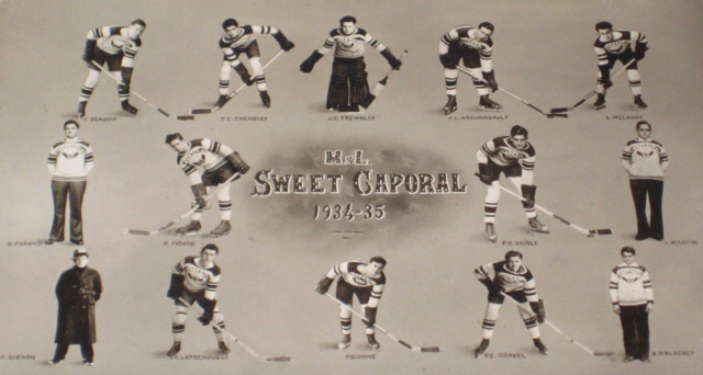 M. s. L. Sweet Caporal Hockey Team 1934