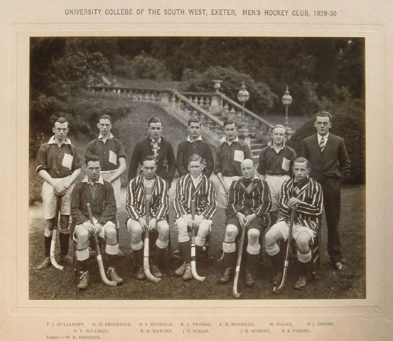 University College of the South West of England Men's Hockey Club 1929