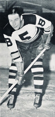 Aubrey "Dit" Clapper Boston Bruins Captain 1941