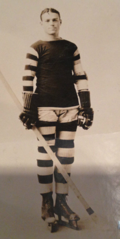 Johnny Manser Dartmouth College Hockey Team Captain 1926