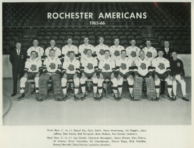 Rochester Americans 1965-66 American Hockey League
