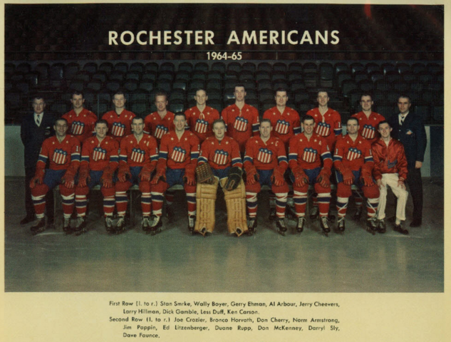 Rochester Americans 1965 American Hockey League