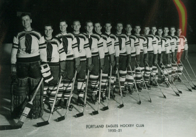 Portland Eagles Hockey Club 1950 Pacific Coast Hockey League