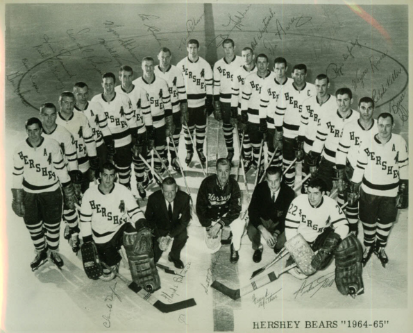 Hershey Bears 1964 American Hockey League