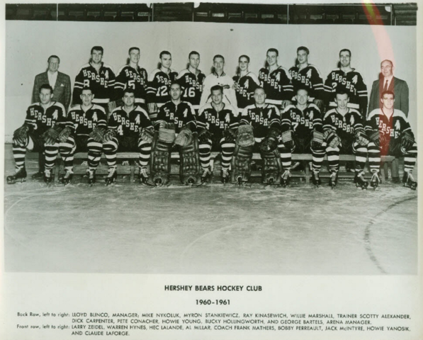 Hershey Bears 1960 American Hockey League
