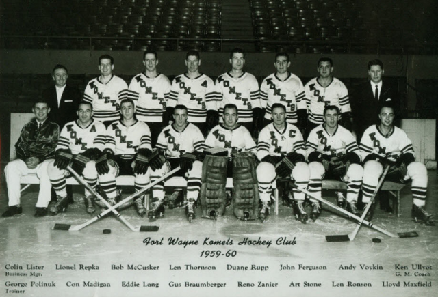 Fort Wayne Komets 1959 International Hockey League