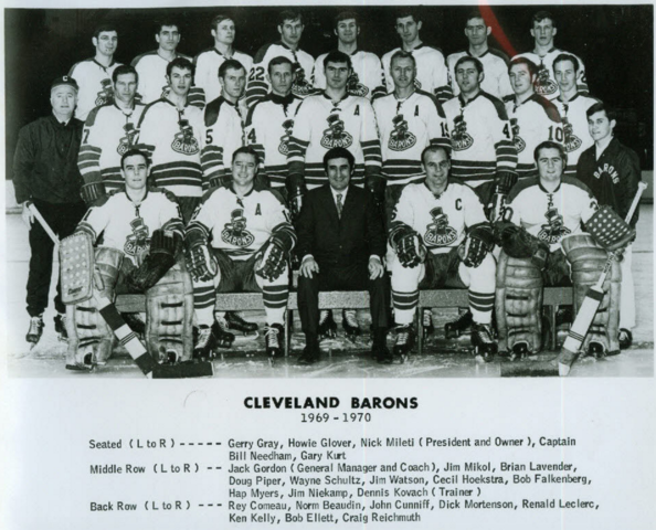 Cleveland Barons 1969-70 American Hockey League / AHL