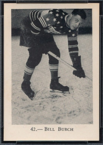 Billy Burch Hockey Card New York Americans 1929 Rodgers Peet #42