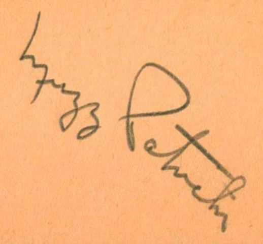 Muzz Patrick Autograph