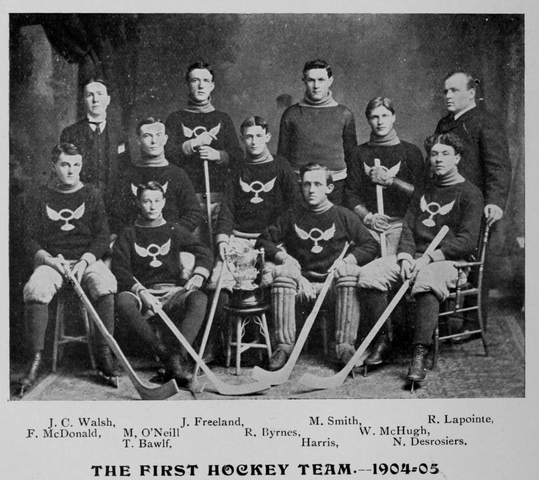 Ottawa College Hockey Team, 1904–05