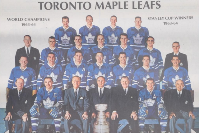 Toronto Maple Leafs 1964 Stanley Cup Champions