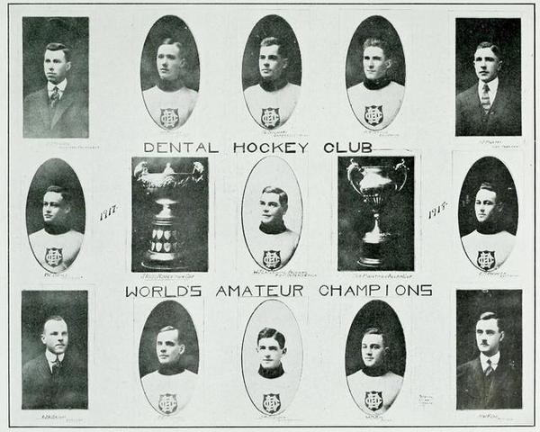 Toronto Dentals / Dental Hockey Club 1917 Allan Cup Champions