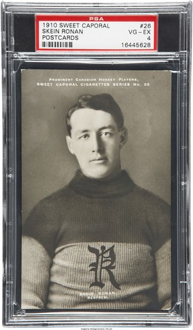 Skein Ronan Hockey Card 1910 Sweet Caporal Postcards