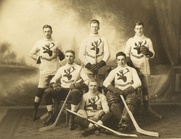 Royal Newfoundland Regiment Hockey Team 1917