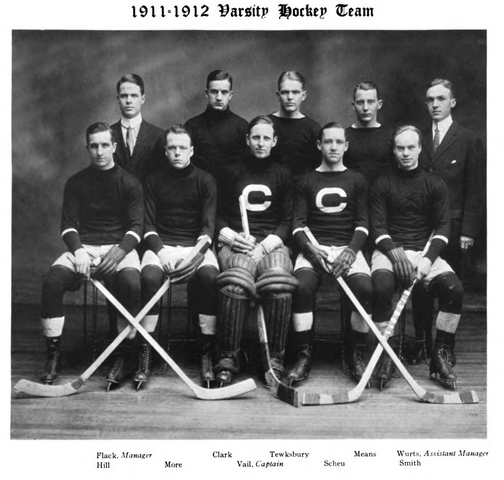Cornell University Hockey Team, 1911–12