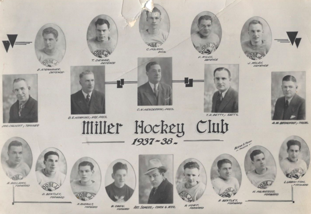 Moose Jaw Millers 1937 Miller Hockey Club