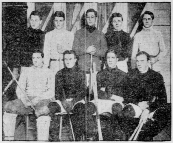 Harvard University Hockey Team 1905