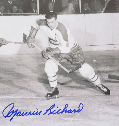 Maurice "Rocket" Richard Montreal Canadiens Captain