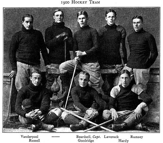 Harvard University Hockey Team 1900