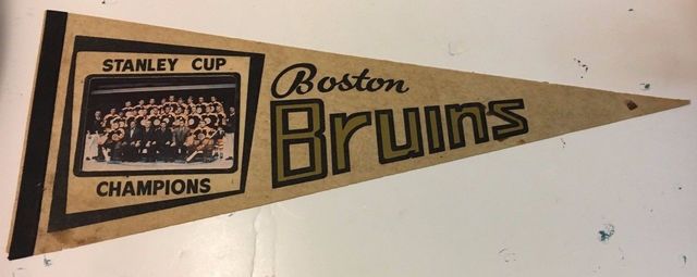 Boston Bruins 1970 Stanley Cup Champions Photo Pennant