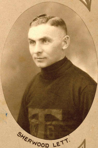 Sherwood Lett Towers Athletic Club Hockey Team Goaltender 1926
