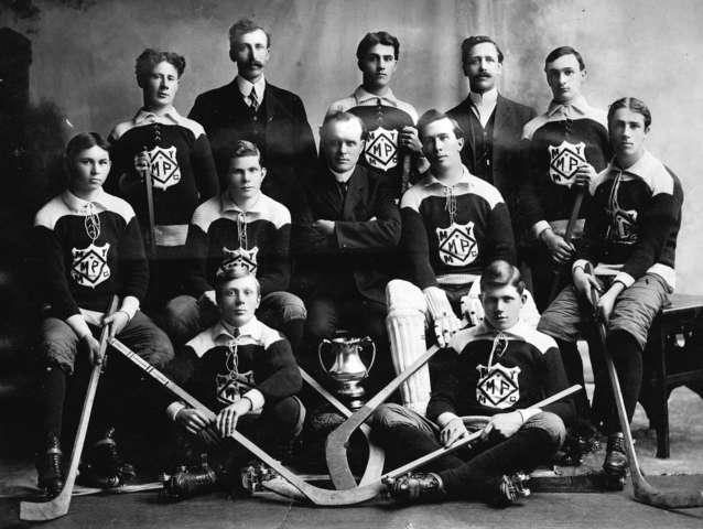 Mount Pleasant Methodist Young Men's Club Roller Hockey Team 1908