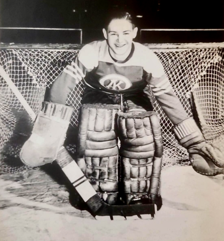 Terry Sawchuk Omaha Knights 1947 United States Hockey League