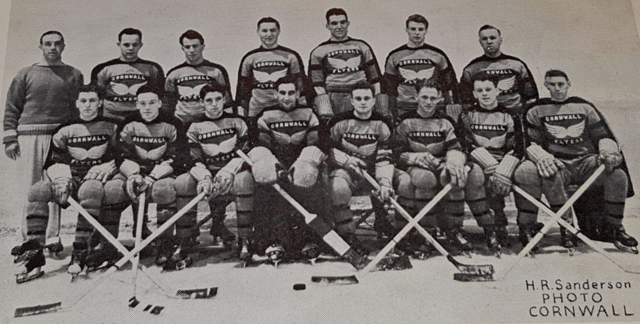 Cornwall Flyers Hockey Team 1936