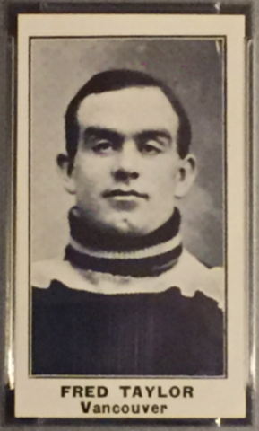 Fred Taylor Hockey Card 1912 C57 No. 43 Vancouver Millionaires