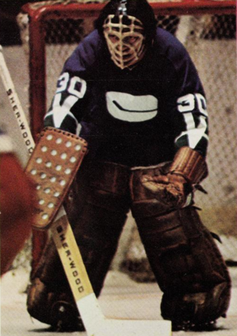 Dunc Wilson Vancouver Canucks 1971